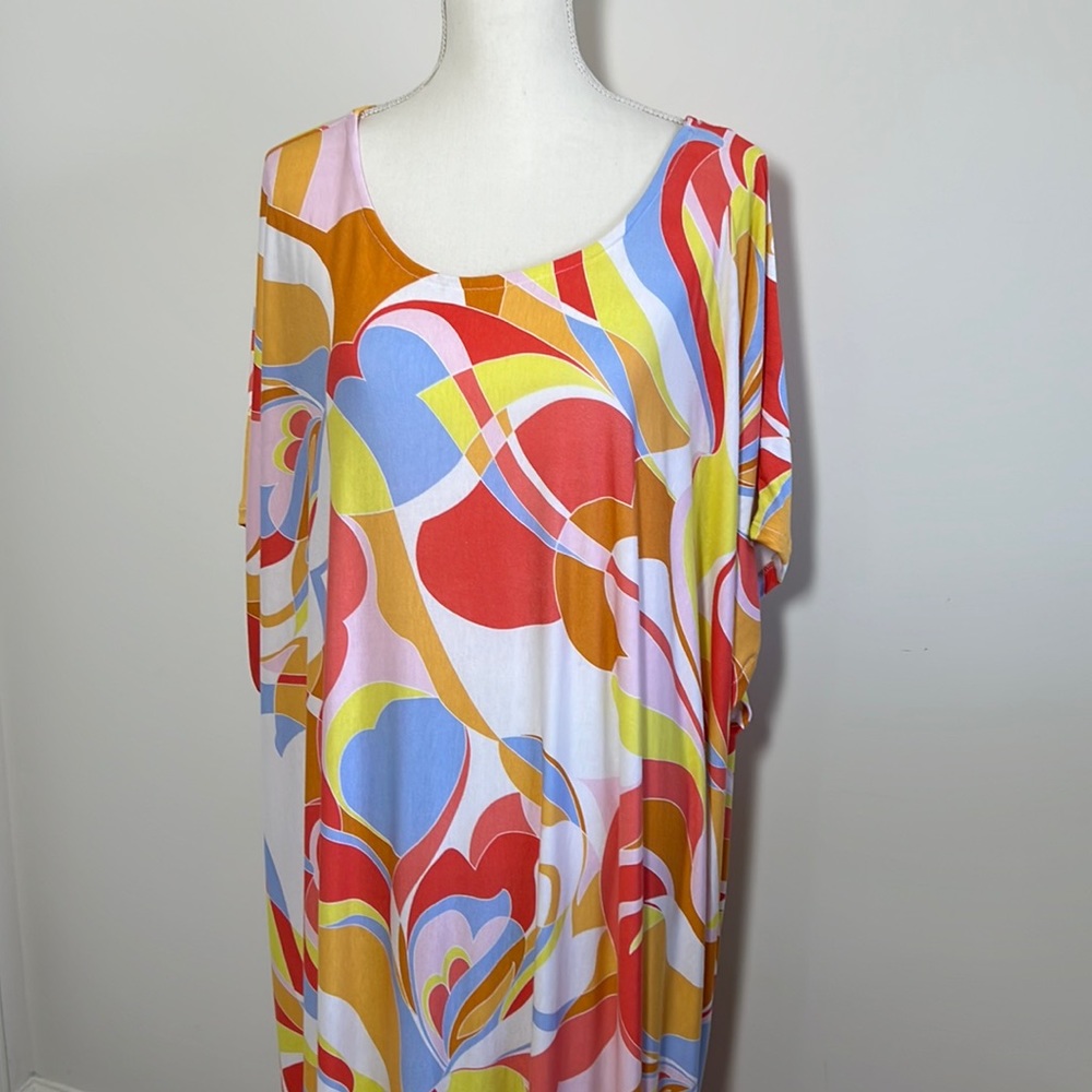 70’s vibe Kimono,Kaftan,Moomoo,Boo Boo,Loose fitting Dress, Dress.1size4…